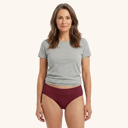 Ribbed Cotton Comfort Brief